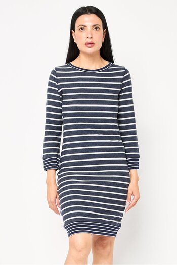 Lacoste Women Stripe Mini Casual Dress, Multicolor