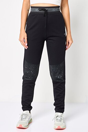 Calvin Klein Women Sportswear Fit Outdoor Track Pants, Black