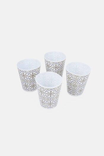 Cuisinart 4 Pcs Melamine Cups 473ml, Multicolor