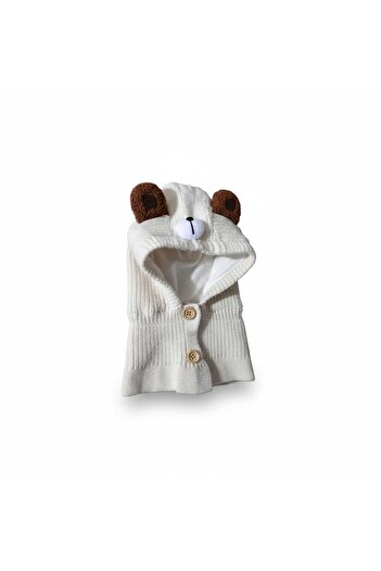 Aware Time 0-12 Months Fleece-Lined Balaclava with Girl and Boy Figures