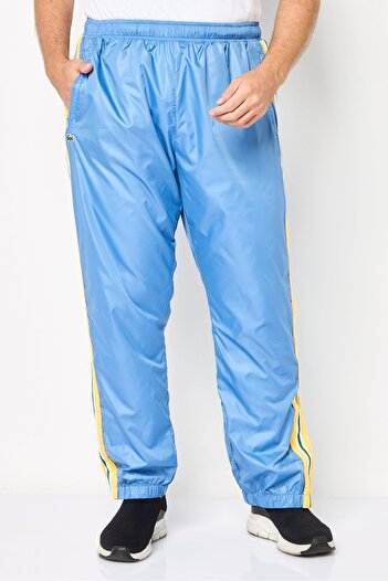 Lacoste Men Regular Fit Embroidered Logo Track Pants, Blue