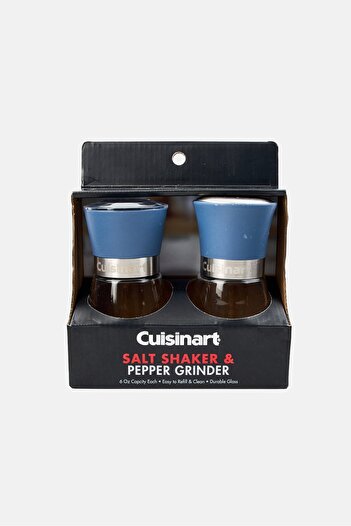 Cuisinart 2 Pcs Salt Shaker And Pepper Grinder 177 ml, Slate Blue