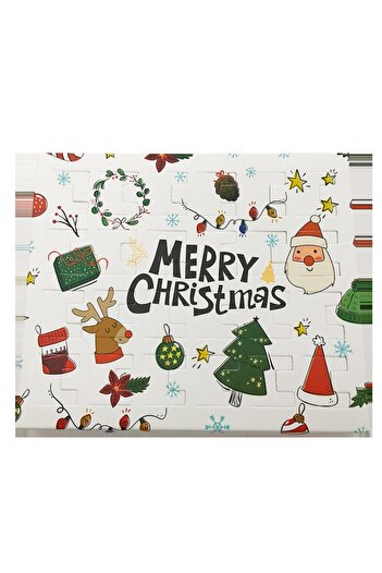 Tessero Calendar de Advent DIY de Crăciun - Cercei și brățări cu pandantive pentru femei, placate cu aur de 18K, reglabile