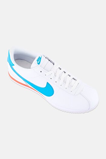 Nike Men Cortez Lace Up Outdoor Shoes, White