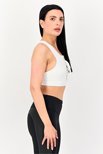 Nike Women Non Padded Sleeveless Training Sports Bra, White