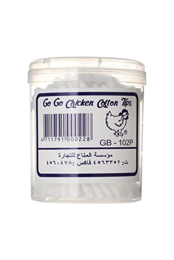 GO GO Chicken Go Go Chicken Cotton Buds 102 Pieces