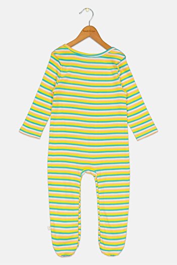 Hamleys Toddlers Boy Stripe Sleepwear Bodysuit, Multicolor