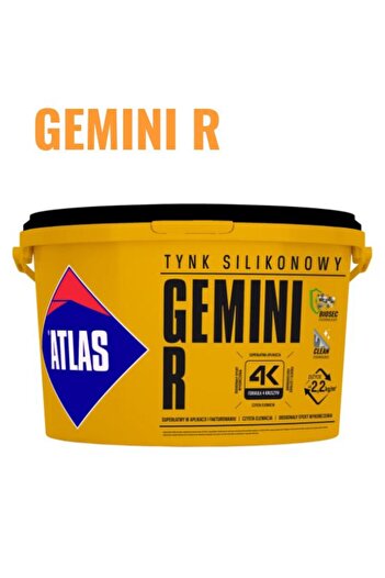 Other ATLAS SILICONE PLASTER GEMINI R N15 SAH GRAY BASE