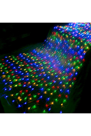 OEM Christmas installation, rain effect curtain, 3x1 meters, multicolor