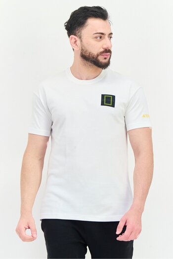 adidas X Terrex Men Sportswear Fit Short Sleeve Outdoor T Shirts, White