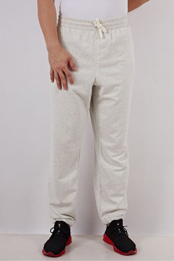 New Balance Men Sportwear Fit Drawstring Jogger Pants, Oatmeal