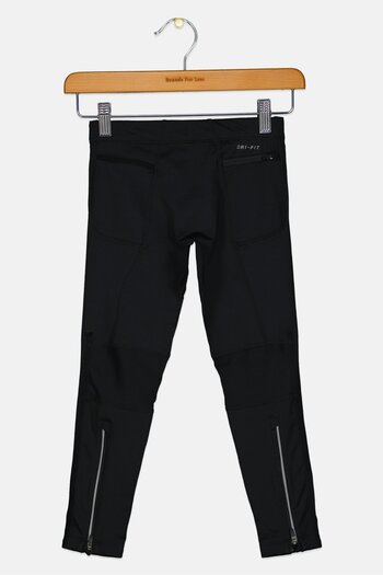 Nike Kids Boy Dri Fit Running Tight Pants, Black
