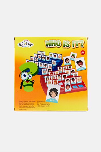 Ton O' Fun Who Is It Memory Board Game