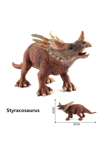 Choice Styracosaurus High Quality PVC Jurassic Dinosaurs World Action Figures Tyrannosaurus Brachiosaurus R