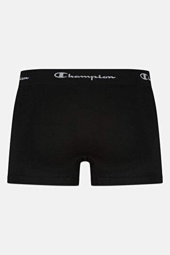 Champion Men 1 Piece Brand Logo Boxer, Black