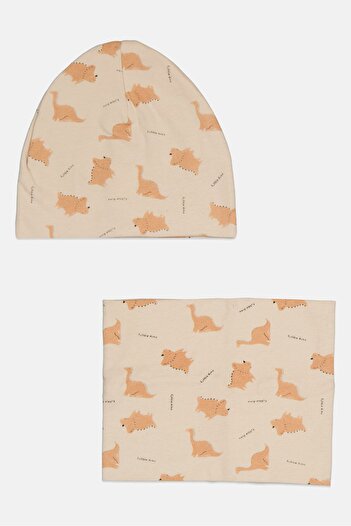 Sinsay Toddlers Boy 2 Pieces Allover Print Bennie, Multicolor