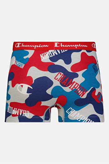 Champion Men Allover Print Boxer, Multicolor