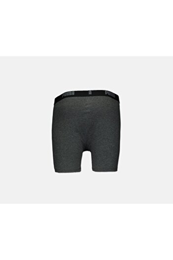 Puma Men 3 Pck Cotton Boxer Briefs, Green and Navy and Charcoal
