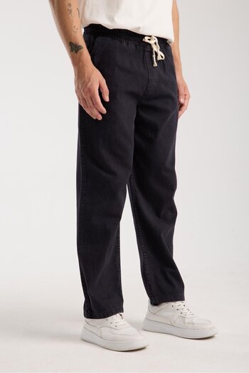 Store 100% Cotton Drawstring Tied Loose Fit Trousers