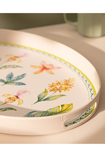Madame Coco Botanique Oval Tepsi