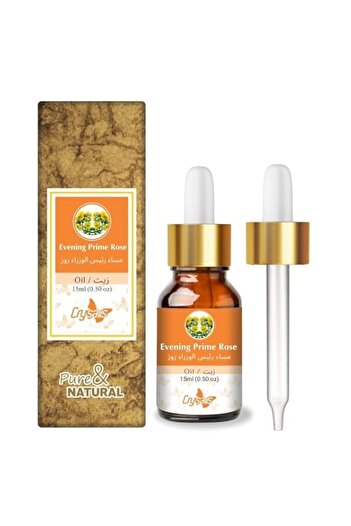 Generic Crysalis Evening Prime Rose (Oenora) Oil | Pure & Natural Undiluted Cold Pressed Carrier Oil - 15ml