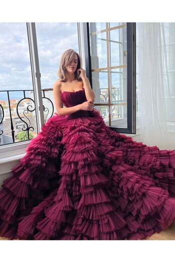 DRAT AMASYE Elegant tulle dress