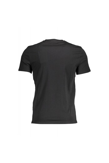 Guess Men's T-Shirt, Guess, Black, V-Neck, 100% Cotton, Size M