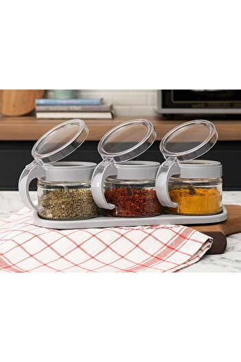 Madame Coco Lavem 3-Piece Spice Rack