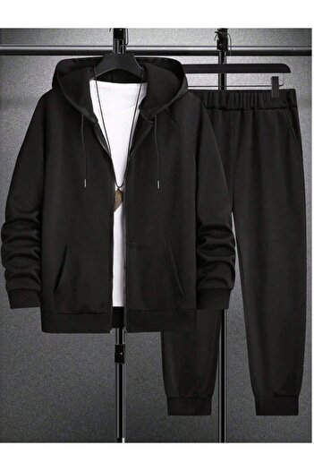 BRLKN Men's Hooded Jacket Tracksuit Set