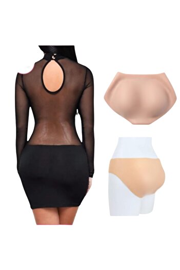 VEYA Seamless Skin Tone Natural Silicone Panty, Silicone Pants, Silicone Panty Shorts, Silicone Panty
