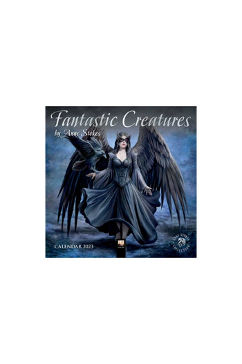 Flame Tree Pub Anne Stokes: Fantastic Creatures Mini Wall Calendar 2023 (Art Calendar)