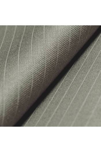 ASSAFWA Rich Man 2 Luxury Grey Striped Fabric