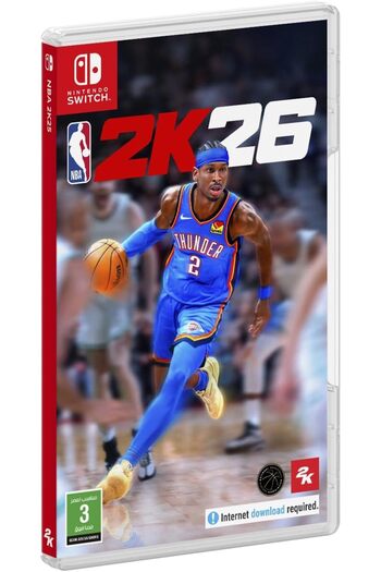 2K NBA 2K26 Game for Nintendo Switch, Cartridge in Box (Saudi Edition)