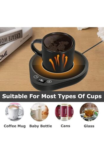 Aksin Thermal Coffee Cup Warmer by Excin, 3 Temperature Settings
