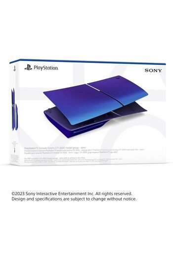 Playstation 5 Chroma Indigo Faceplate Set