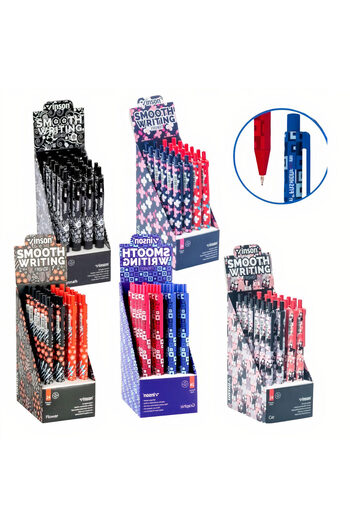 JML Vison Retractable Pen 24/set, Various Models Wholesale