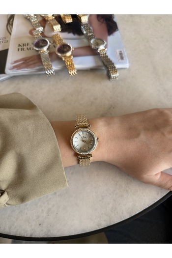 HNF LONDON Lira Beyaz Gold Women's Watch