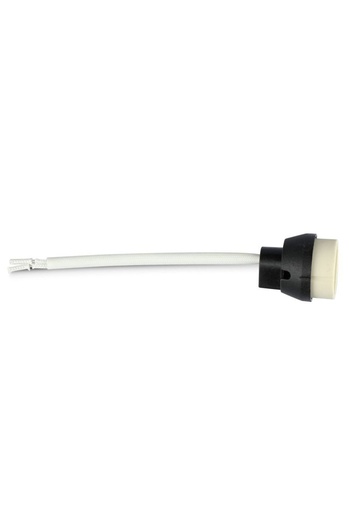 V-TAC Ceramic base holder GU10 female with silicone wire 158mm SKU-3620
