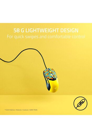 RAZER Cobra Wired Lightweight Gaming Mouse with RGB Lighting - Pokemon Edition