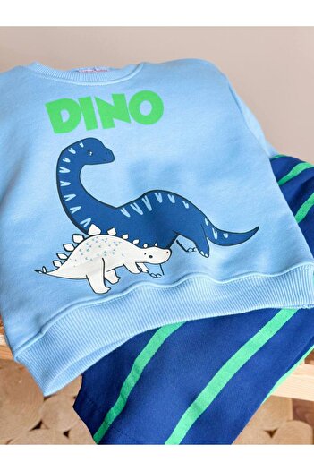 MİO Unisex 3 İplik Şardonsuz Sweatshirt Kanvas Pantolon Takım