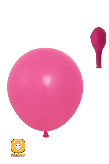Mielibon 20 Pcs Fuchsia Balloons - 12 Inch Pastel Colors