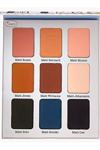 the balm the Balm Meet Matte Eyeshadow Palette
