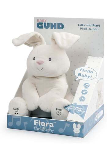 Gund Flora Bunny Animated Plush