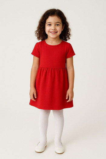 Eray Kids Girl's Plain Pantyhose (3-4-5-6-7-8-9-10-11-12 Years Old)