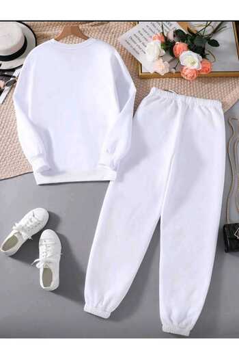 FAVORİST Custom 3 Thread Bottom Top Set Crew Neck