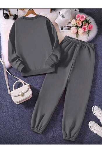 FAVORİST Custom 3 Thread Bottom Top Set Crew Neck
