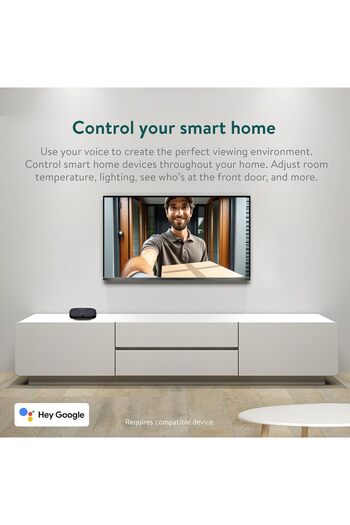 Fipka ONN Google TV 4K Pro Streaming Device (New, 2024), 4K UHD resolution, Dolby Vision & Dolby ATM