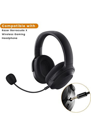 mazn Razer Barracuda X Detachable Noise-Cancelling Mic Replacement