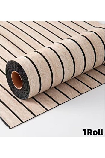 Renkli Duvarlar Self Adhesive Cream Paneling Effect Patterned 60Cmx280Cm 1 Piece Roll Wall Panel Paper Yg002