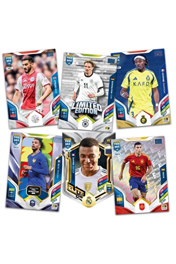 TOYFEST Panini Adrenalyn Fifa 365 - 2026 Official Trading Card Football Player Cards - 2 Pack (12 Cards)